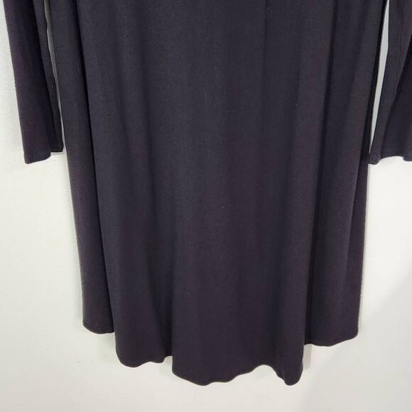 Matilda Jane Black Long Sleeve Shift Dress with Red Floral Panel Size Small - Picture 3 of 8